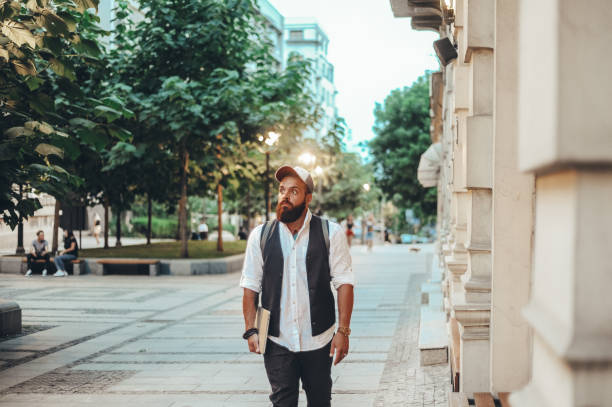 istock Fashionable, urban guy architect 1171130961