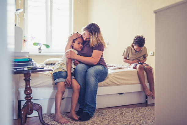 istock Mother comforting her daughter 1171134788
