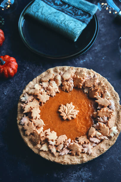 istock Homemade Pumpkin Pie for the Holidays 1171137571
