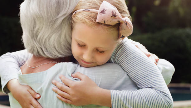 istock Nothing feels better than her warm hugs 1171139426