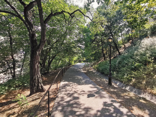 istock Park walkway at Buda Hill Castle, Budapest 1171139448