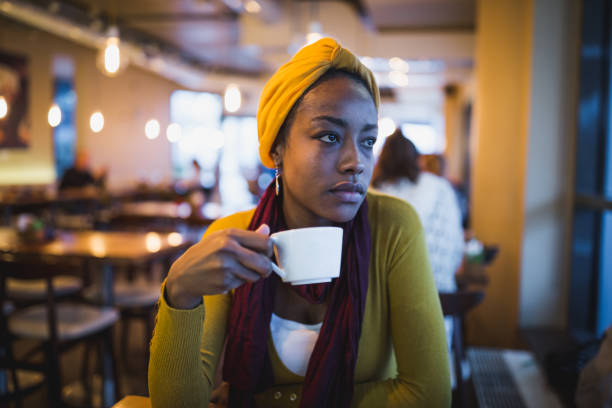 istock Young African female student on a coffee break 1171140264