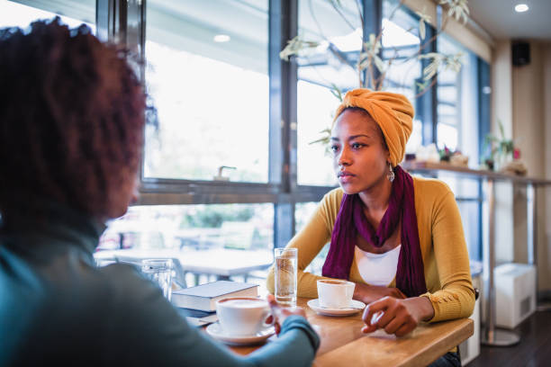 istock Two African female students on a coffee break 1171140279