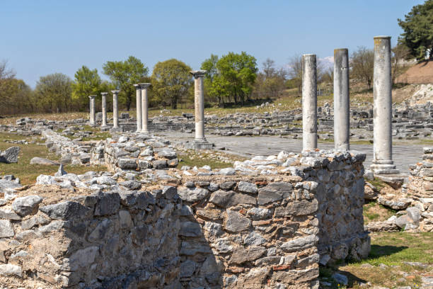 istock Ancient Ruins at archaeological site of Philippi, Greece 1171143307