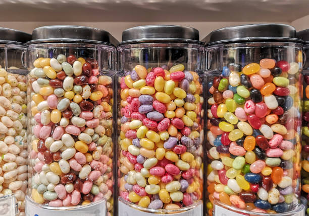 istock Many colorful candies - Different types of candy in a jar 1171143399