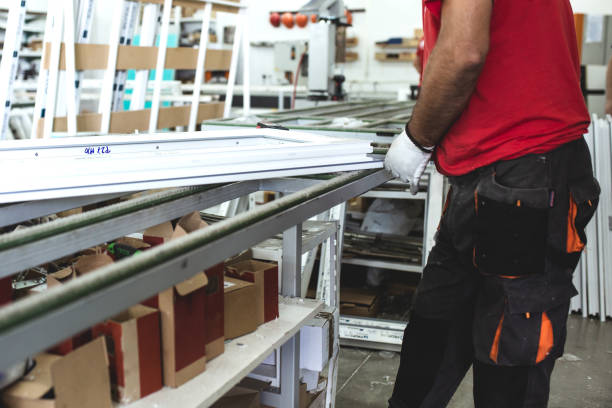 istock Hard work in aluminium and pvc factory 1171143536