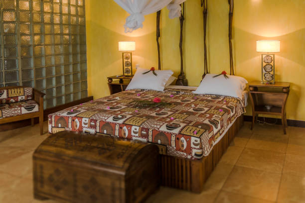 istock Tropical hotel room 1171144198