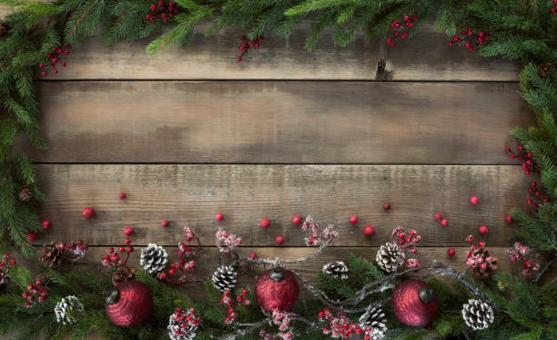 istock Christmas garland background 1171144601