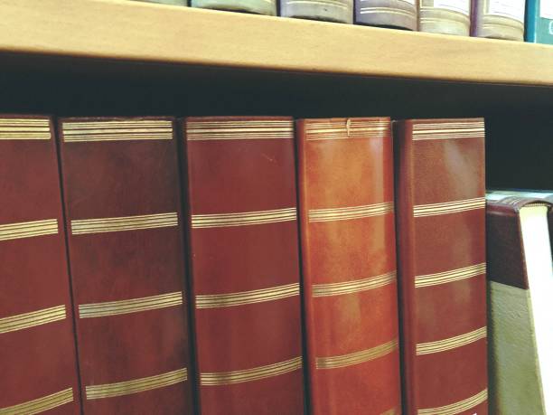 istock Shelf with many old books 1171147093