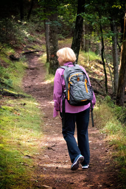 istock Single woman hiker 1171159790