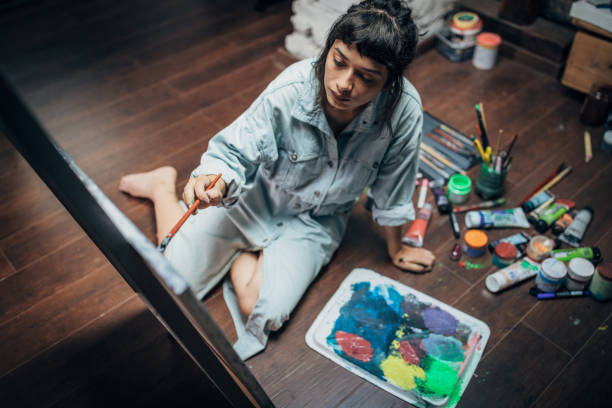istock Woman working in her studio 1171171979