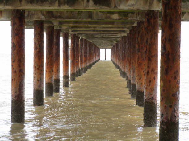 istock Atmospheric underside of pier at Southwold 1171173601