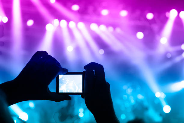 istock Live music crowd 1171174421