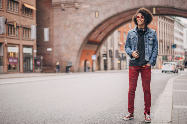 istock Trendy man in the city 1171178515