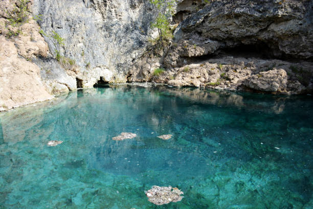 istock Natural Hot Springs with Vivid Green Water 1171178873
