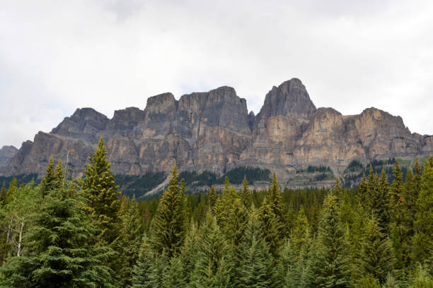 istock Castle Mountain in Rocky Mountains Park Area 1171180018