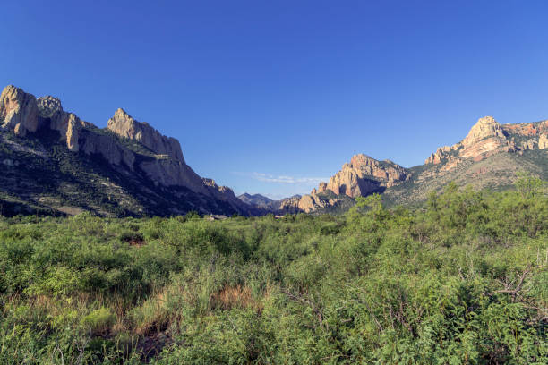 istock Dawn Breaks over the Chiricahua Mountains, Arizona 1171182493