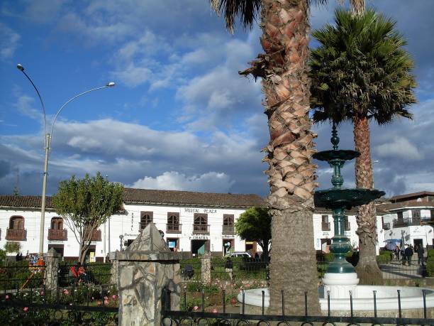 istock Main square of Chachapoyas, sunny day, Amazonas, Peru, South America 1171187620