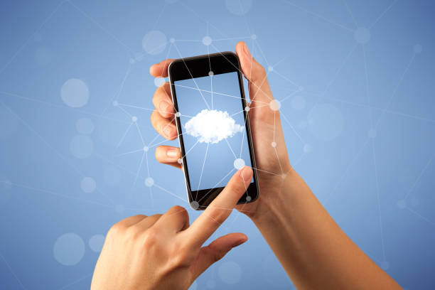 istock Female hand holding smartphone 1171188767