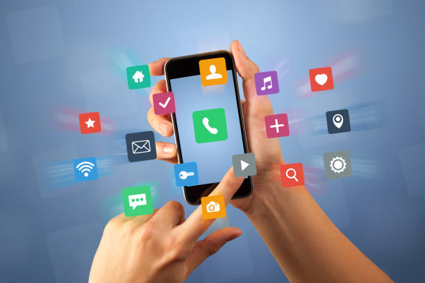 istock Female hand holding smartphone 1171188782