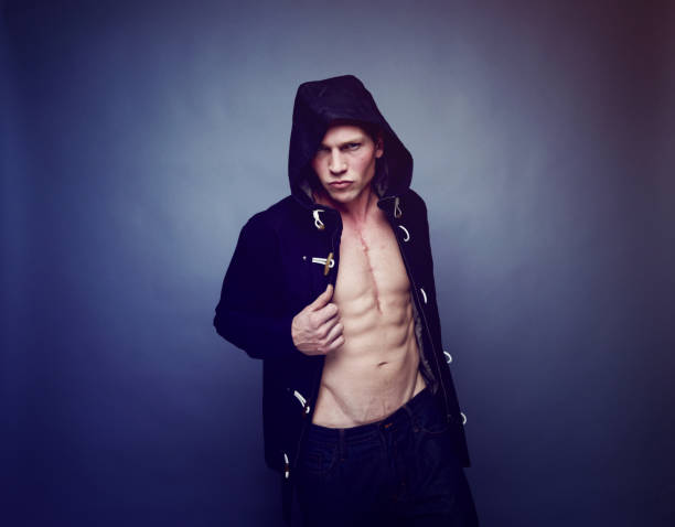 istock Sexy man wearing warm clothing 1171188909
