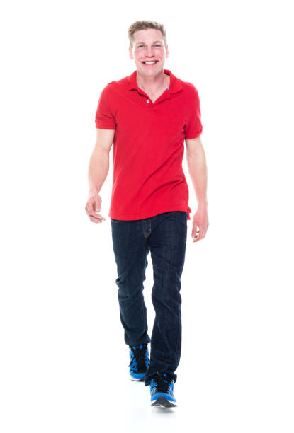 istock Handsome man in red shirt 1171189233