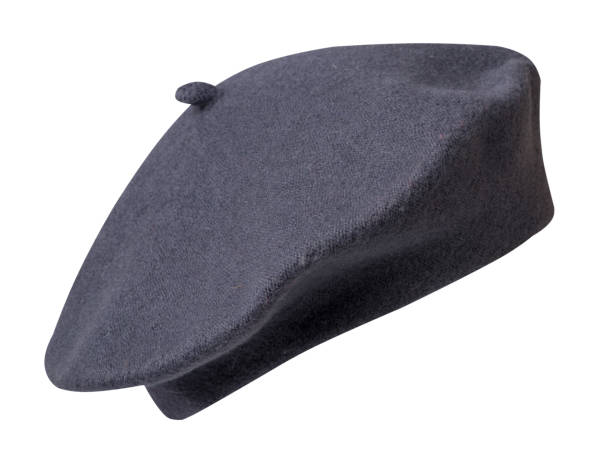 istock Beret isolated on white background. hat female beret 1171194200