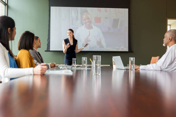 istock Medial sales representative video conferences with doctor during meeting 1171196564