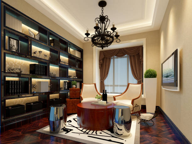 3D Render of Living room