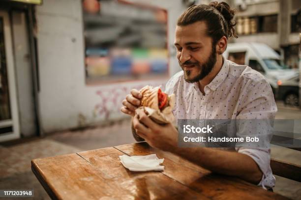 Street Food Stock Photo - Download Image Now - Eating, Barbecue - Meal, Shopping