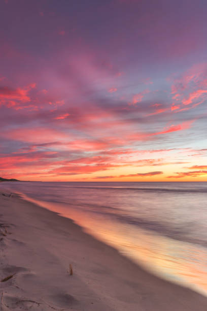 istock Soft colors at sunset at beach 1171205713