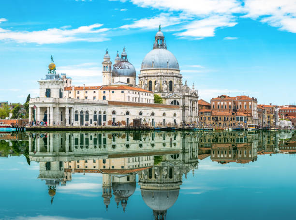 istock Amazing view of Venice with mirror reflection in water 1171207345
