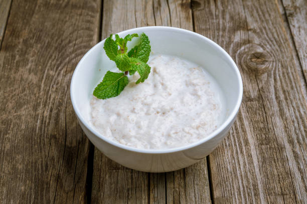 istock oatmeal porridge on white plate 1171214320