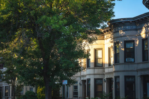 istock Row of apartments in Brooklyn 1171222115
