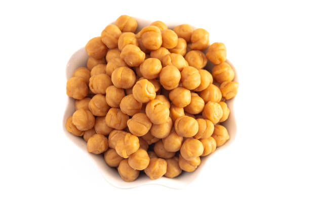 istock Caramel Bits Used for Baking Isolated on a White Background 1171222528