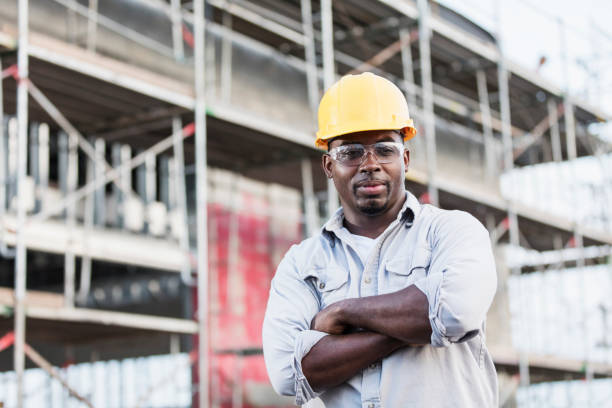 istock African-American man working at construction site 1171238334