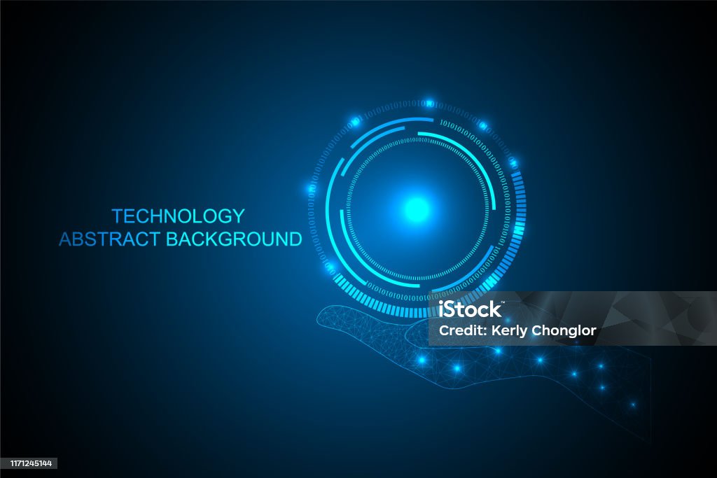 Digital Abstract Technology Examples Technology Digital Abstract Stock Illustration - Download Image Now ...