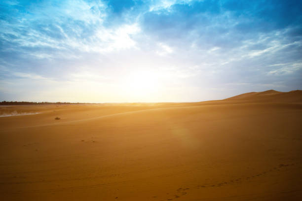 istock The vast desert in Northwest China is exposed to sunlight 1171248334