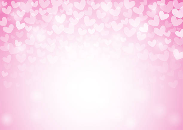 istock pink heart shape vector background, love and valentine day concept, space for text or message design 1171249007