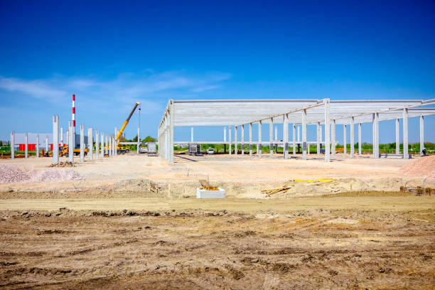 istock View on building site, unfinished concrete edifice 1171266144
