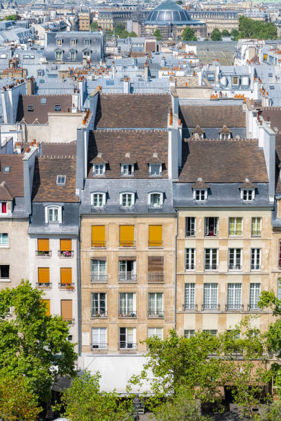 istock Paris, typical buildings and roofs 1171266209