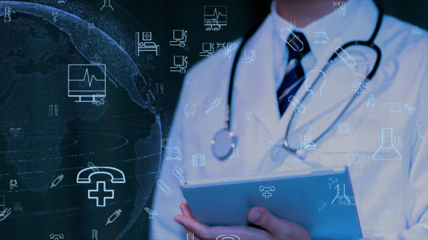 istock Concepts of technology communication. Digital medical technology. 1171266241