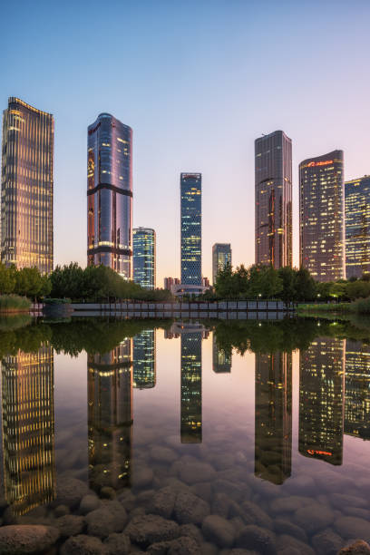 istock Beijing Wangjing landmark building 1171268824