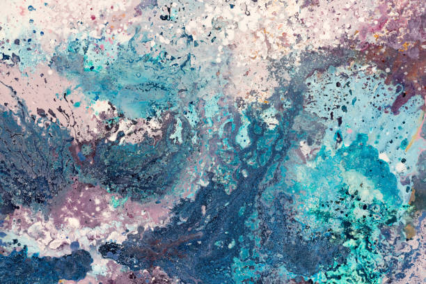 istock Ideal painting in blue tone for your interior. 1171279240