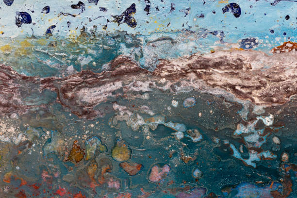 istock Masterly abstract painting for your new design view. 1171279321