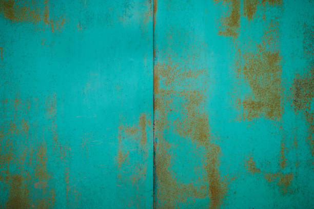 istock fragment of green metal surface with traces of rust 1171285603