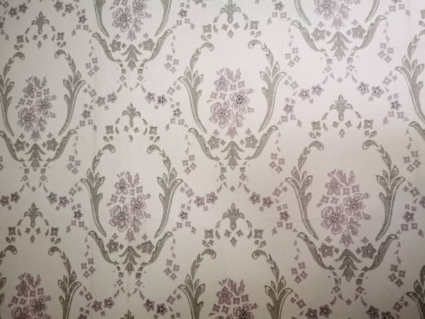 istock Wallpaper with flowers (old and elegance) 1171289525