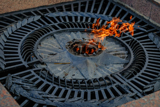 istock eternal flame shot on a cloudy August day 1171300362