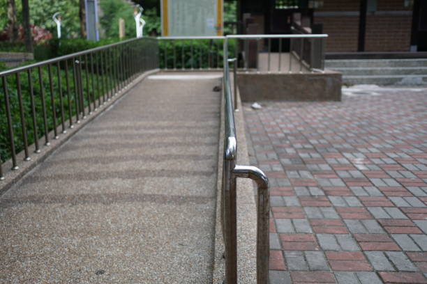 istock Wheelchair Ramp in the park. 1171301674