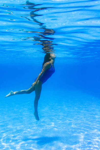 istock Underwater young woman in a swimming pool 1171302759